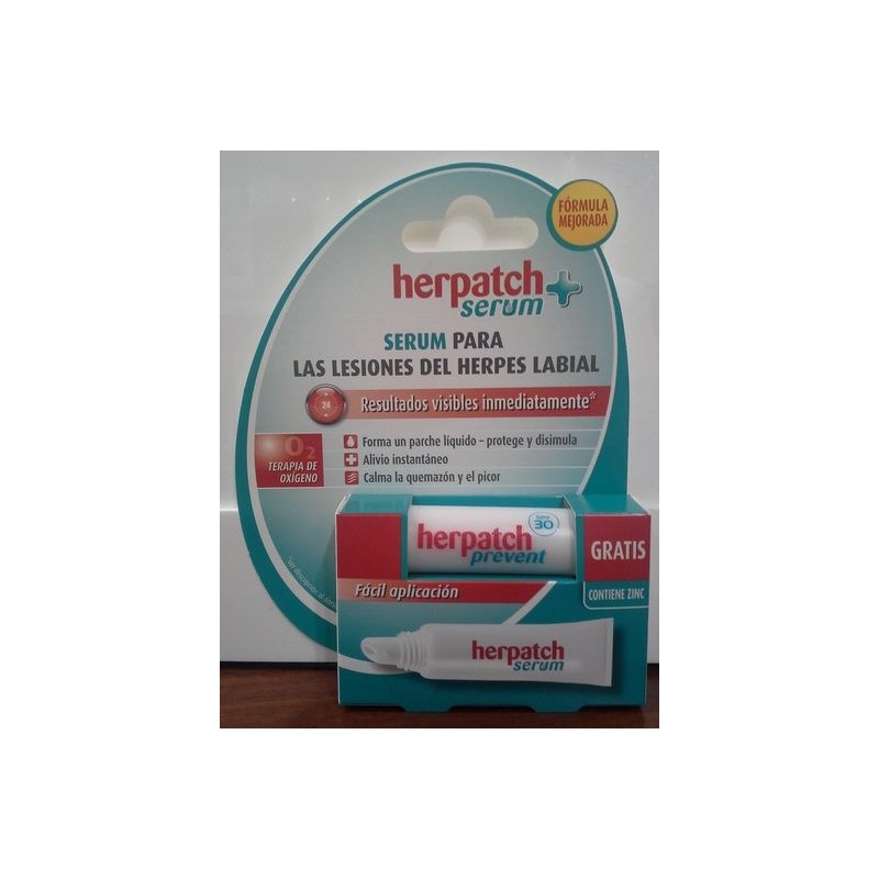 Herpatch Sérum + Herpatch Prevent Gratis Herpatch Sérum + Herpatch Prevent Gratis