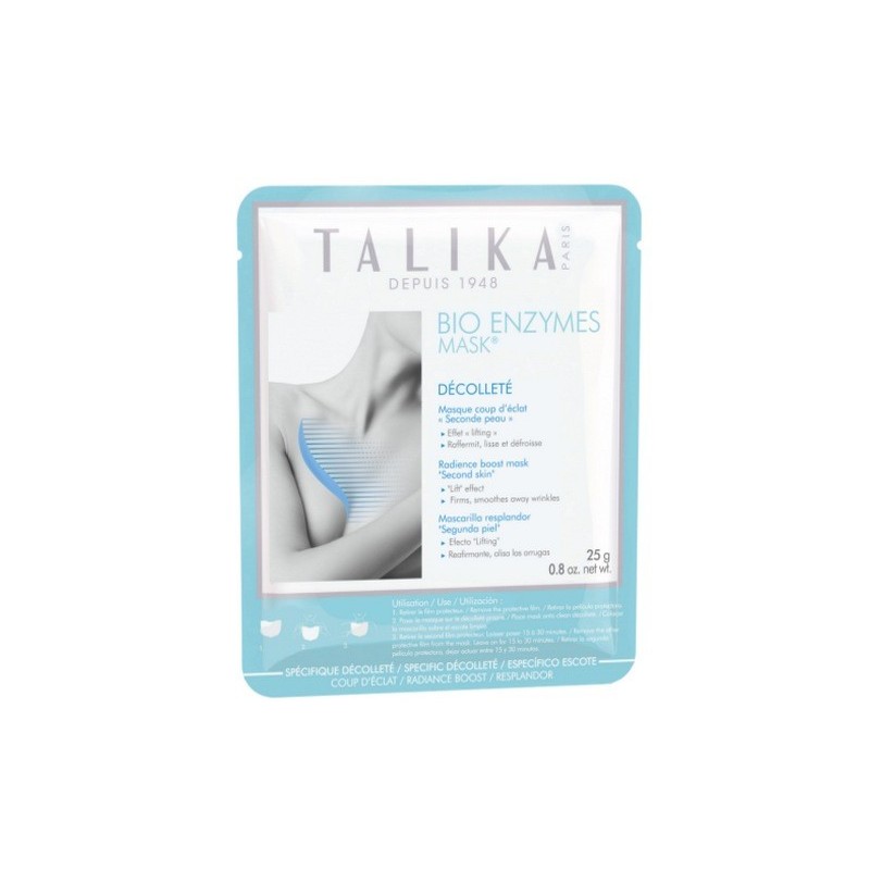 Talika BioEnzymes Mask Décolleté 1 Ud. Talika BioEnzymes Mask Décolleté 1 Ud.